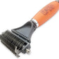 GoPets Grooming Kit Bundle with 2 Sided Dematting Comb and Deshedding Rake + Nail Clipper for Dogs and Cats Includes Nail File and Trimmer