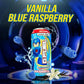 G Fuel Energy Drink, Blue Raspberry, Sugar Free Beverage with 300mg Caffeine, Daily Energy Boost with Focus Amino, Vitamin + Antioxidants, 16 oz Cans (Megaman Blue Bomber, 12-Pack)