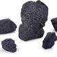 LANDEN Black Lava Stones (16lbs,3~10inch,11pcs) for Aquascaping Terrariums, Paludarium, Vivariums, Reptile and Amphibian Enclosures