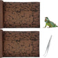 Tfwadmx 2 PCS Reptile Carpet Sand Mat Pet Terrarium Liner Lizard Bedding Mat Substrate Leopard Gecko Tank Accessories for Tortoise Turtle Snake Chameleon with Tweezers 16x23In