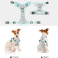 Timos Dog Harness, 3 Snap Buckles No-Pull Soft Padded Dog Vest with 2 Metal Leash Clips,Adjustable Reflective No Choke Pet Harness with Easy Control Handle for Small Dogs,Cyan,S