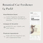 Fresh Squeezed Car Air Freshener - 4 Pack