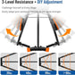 Hip Abductor Machine for Home Gym | Compact Glute Trainer & Thigh Workout Equipment with 3-Level Resistance,Silent Design | Leg Abductor Machine & Booty Builder for Women/Men