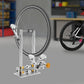 Bicycle Wheel Repair Bracket, Professional Wheel Truing Stand, Bicycle Wheel Repair Tool Kit, Bike Wheel Repair Truing Bearing Stand w/ Mechanic Tool for 10" - 29" Wheels, Bicycle Wheel Repair Truing Bearing Workstands