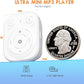 64GB Clip MP3 Player: Upgraded Bluetooth 5.3, Earphones Included, 15 Hours Battery Mini Music Player, 1000+ Songs Storage, No Phone Needed, Portable Music Players