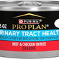 Purina Pro Plan Urinary Tract Health Beef and Chicken Entree Classic Cat Food - (Pack of 24) 5.5 oz. Cans
