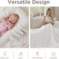Threadmill Summer Queen Size Blanket| 4 Layer Cotton Gauze | Lightweight, Breathable, and Cozy for All Seasons | Versatile Muslin Blanket for Couch, Bed | White