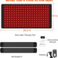 Red Light Therapy for Body, 25.2"x13" Large Light Therapy Pad with Timer, 660&850nm Infrared Light Therapy for Back Waist Shoulder Knee Joint, 10000mAh Cordless Using Home Outdoor, Gift for Women Men