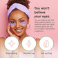 grace & stella Retinol Under Eye Patches for Puffy Eyes and Dark Circles - Restoring Gel Under Eye Masks with Hyaluronic Acid - Vegan Cruelty-Free Skincare, Birthday Gifts for Women (Purple, 24 Pairs)