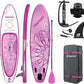 FBSPORT 11' Premium Stand Up Paddle Board, Yoga Board with Durable SUP Accessories & Carry Bag | Wide Stance, Surf Control, Non-Slip Deck, Leash, Paddle and Pump for Youth & Adult
