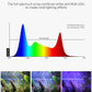 NICREW RGB+W 24/7 LED Aquarium Light with Controller, Full Spectrum Fish Tank Light for Planted Freshwater Tanks, Planted Aquarium Light with Extendable Brackets to 24-30 Inches, 21 Watts