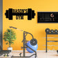Luxury Personalized Gym Metal Sign, Custom Home Gym Decorations, Gifts for Fitness Lovers, Workout Room Decor, Gym Signs, Christmas Gifts 10