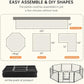 BestPet Dog Playpen Indoor 24 inch 8 Panels Metal Dog Pen Pet Dog Fence Outdoor Exercise Pen with Doors,Pet Puppy Playpen for RV Camping Yard, Black