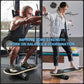 Sportneer Balance Board 7 Modes Wobble Board with Adjustable Stoppers Exercise Balancing Stability Trainer for Improve Balance, Surf Trainer & Physical Therapy - Roller and 2.8'' Ball Included