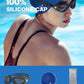 ZIONOR G1 Lite Swim Goggles with Swim Cap Comfortable Anti-fog Swimming Goggles Cap Set for Adult Men Women