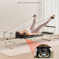 VEVOR Pilates Reformer Machine, Pilates Workout Equipment for Home Gym Studio Use, Pilates Bed with Dual Resistance- Spring & Cord, Reformer Set, Up to 400 LBS