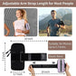 Running Phone Holder Armband, iPhone Arm Bands for Exercise, Running Arm Bands for Cell Phone, Phone Purse Cell Phone Holder for Walking (Purple)