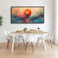 Quorin Buddha Large Wall Art Abstract Zen Pictures Spiritual Meditation Wall Decor Yoga Spa Canvas Print Painting Artwork for Bathroom Living Room Bedroom 60L x 30W