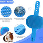 Pet Grooming Kit with Slicker Brush Bath Massage Glove Brush Pet Shedding Comb Nail Clipper Trimmer 6 Piece Set for Rabbit Kitten Guinea Pig Cat Chinchilla Ferret Small Animals