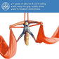 Aerial Silks Starter Kit - Durable 9 Yards of Aerial Yoga Hammock with Hardware & Guide - Aerial Swing for Acrobatic Flying Yoga & All Levels (Aerial Rigging Point Up to 13ft)