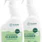 Clean Republic All-Purpose Cleaner, Daily Use Cleaning Spray for Kitchens, Bathrooms, and More, 32 Fluid Ounce Bottle, 2-Pack