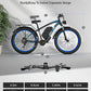 Ebike for Adults Electric, 52V 19.2Ah/32Ah, Peak 2000W/2500W E-Bike, 36/40MPH, 70 Miles/100Miles Long Range, Hydraulic Disc Brake, Off Road Snow Mountain E-Bike, 24"/26" Fat Tire Fast Electric Bicycle