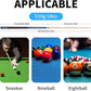 LOTKEY Pool Cue Set of 4-58 Inch 18~21 oz Canadian Maple Professional Billiard Cue Sticks, Pool Cue Stick with Extra 2 Pool Chalks, Pool Sticks for Adults, Durable, for Billiard Players