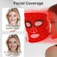 VYM Infrared Light Therapy Mask: High Power for Glowing Skin – Ultra-Thin 1.8mm 4.6oz, 830nm 633nm 590nm, Rechargeable, Red light therapy for face Luxury Gift - Pink Windmill