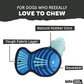 Barkbox Super Chewer Rad Herring Hard Core Toy with Rip Away Plush for Aggressive Chewers, Medium
