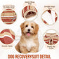 Lukovee Recovery Suit for Dogs, Onesie Surgery Recovery Suit for Female Male Dogs, Abdominal Wounds Cone E-Collar Alternative Prevent Licking Spay Recovery Suit (Brown Stripes,XXL)