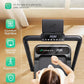 Smart Treadmill with 9% Auto Incline, Hiking and Running Walking Pad Treadmills for Home Office, Treadmill with UREVO APP, AI Powered Music Course, HIIT Programs Synced to Scenic Route, One-Click Mute