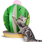 Cat Condo Scratcher Post Cardboard, Cactus Shape Cat Scratching House Bed Furniture Protector, Green Colour