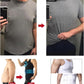 GKVK Mens Slimming Body Shaper Vest Shirt Abs Abdomen Slim