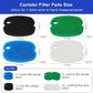 16 PCS Replacement Canister Filter Pads Compatible with SUNSUN HW-302/505A Polar Aurora 265 GPH CF-300, Aquarium Filter Sponge Pad Fish Tank Bio Floss Media
