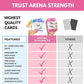 Arena Strength Workout Cards - Instructional Fitness Deck for Booty Band Workouts, Beginner Fitness Guide for Resistance Band Training Exercises at Home. Includes Workout Routines.