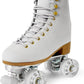 Roller Skates for Women or Men with Height Adjustable Rubber Stoppers Retro Suede Quad Roller Skates for Outdoor and Indoor