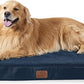 Bedsure XL Dog Beds Large Sized Dog -Orthopedic Flat Extra Large Pet Beds with Removable Washable Cover, Egg Crate Foam Mat, Suitable for Pet Up to 100 lbs