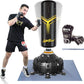 Freestanding Punching Bag with Boxing Gloves, Boxing Bag with Suction Cup Base for Adult Teens-Standing Kickboxing Bag for Home Office Gym