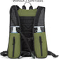 ATBP Running Hydration Vest Pack Tactical 3L Water Bladder Backpack Bag for Cycling Marathon Hiking Daypack Men & Women
