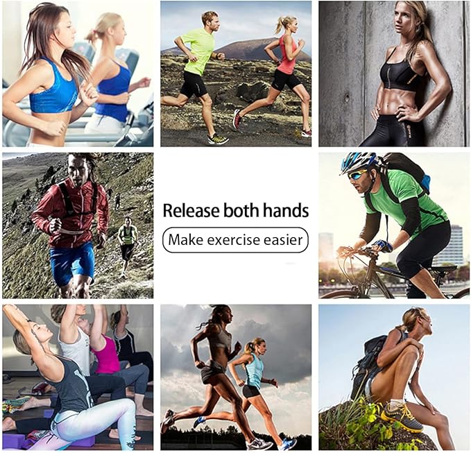 Running Phone Armband for Men Women,Universal Arm Bands for Phones Below 8 Inches,Waterproof Cell Phone Armband for Hiking,Running,Cycling,Climbing(Black S)