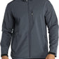 Outdoor Ventures Men's Lightweight Softshell Jacket Fleece Lined Hooded Water Resistant Winter Hiking Windbreaker Jackets