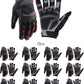 HANDLANDY Mens Work Gloves Touch screen, Utility Mechanic Gloves, Flexible Breathable Fit- Padded Knuckles & Palm