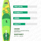 Mistral Stand Up Inflatable Paddle Board Racing & Touring Board 13'2"/ 14' Race Board, Backpack with Wheels, Durable ISUP for Youth & Adult, w/Premium SUP Accessories