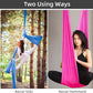 PRIOR FITNESS Aerial Silks Kit Colorful 9/15/20 Yards 40D Nylon Fabric Hammock Set With Hardware & Guide for All Levels Of Aerial Yoga Practice and Acrobatic Flying For Adults Aerial silk