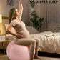 Trideer Pregnancy Birthing Ball - 1.7mm Extra Thick Yoga Ball for Maternity, Labor, Exercise, Physio, Recovery - Guide & Baby Memory Book Included - 440LB Anti-Burst & Non-Slip Stability