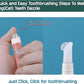 Cat Toothbrush & Toothpaste Kit – Flavor-Free Dental Gel for Cats – Finger Brush & Handle for Daily Oral Care – Plaque & Tartar Cleaning for Kittens and Adult Cats (2 Pack, 2 Count)