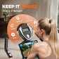 Exercise Bike, Adjustable Magnetic Resistance Stationary Bikes for Home with App Compatible, Indoor Cycling Bike with 300lbs Capacity Compact, Extra Comfort Seat & Tablet Mount