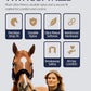 Equinavia Valkyrie Soft Ultra Fleece Padded Adjustable Breakaway Horse Halter - Navy/Navy - Horse