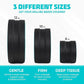 Yes4All Yoga Wheel Roller, 500 lb Capacity Back Cracker Roller, Yoga Roller for Back Ease & Spinal Support, Target Pressure Points for Comfort HIPS & Neck, Available in 6”/10”/12” Sizes