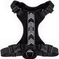 Wilderdog Lightweight Dog Harness with Reflective Straps - Small - Black